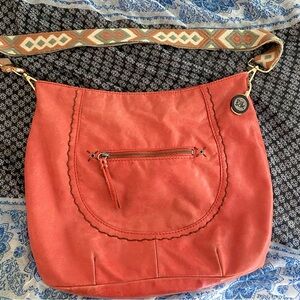 The SAK Stylish Coral Shoulder Bag